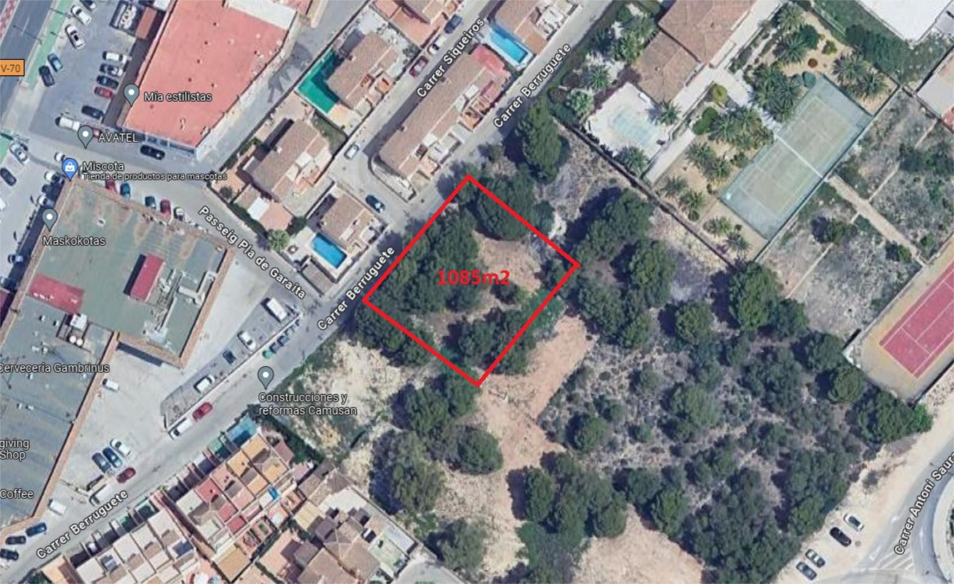 Land for sale in La Nucia