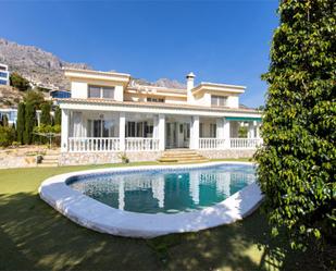 Garden of House or chalet for sale in Altea  with Air Conditioner, Terrace and Swimming Pool