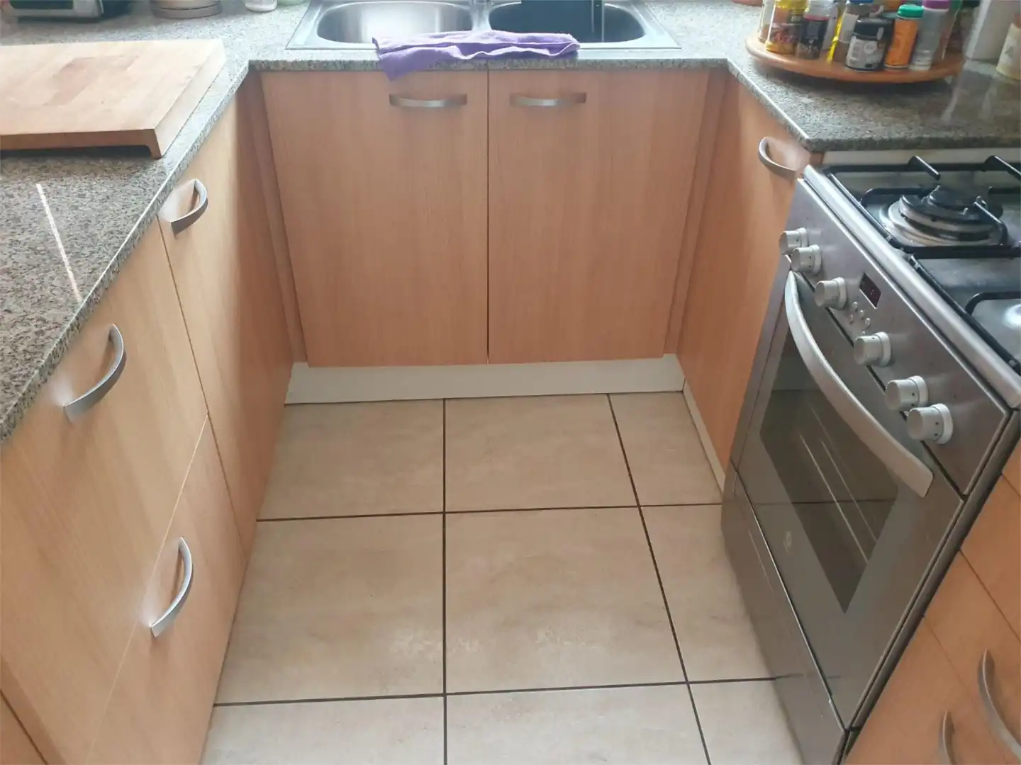 Wohnung zum Verkauf in Passeig Marítim, 34, Deltebre Küche von Wohnung zum Verkauf in Deltebre mit Klimaanlage, Heizung und Privatgarten