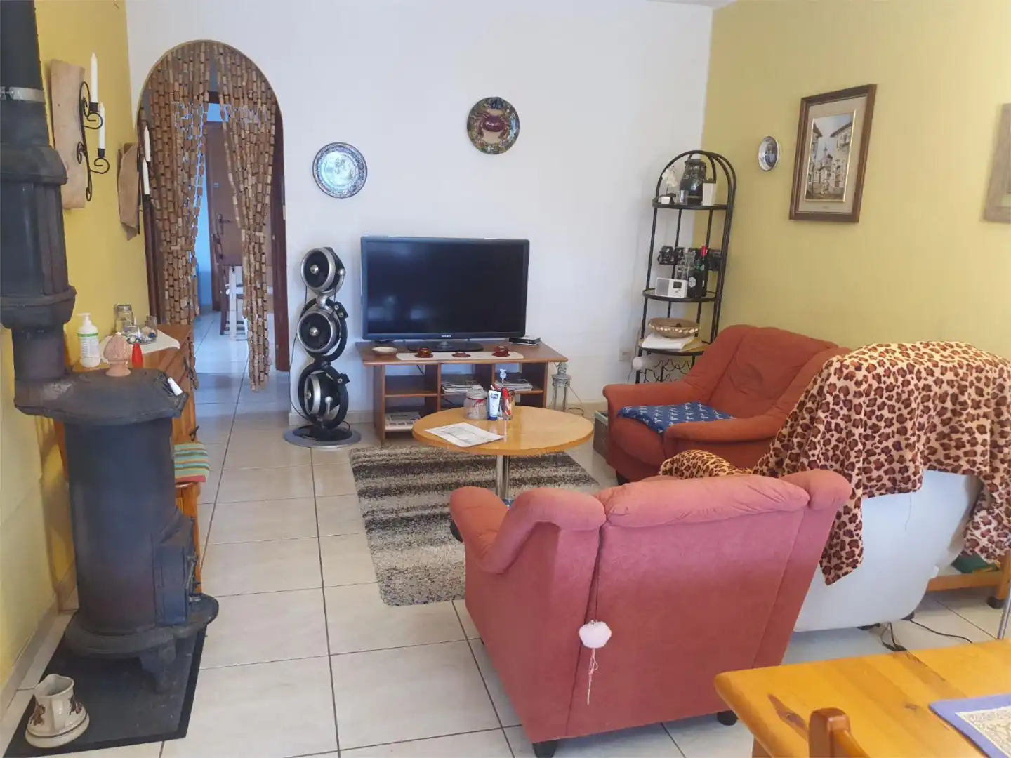 Wohnung zum Verkauf in Passeig Marítim, 34, Deltebre Wohnzimmer von Wohnung zum Verkauf in Deltebre mit Klimaanlage, Heizung und Privatgarten