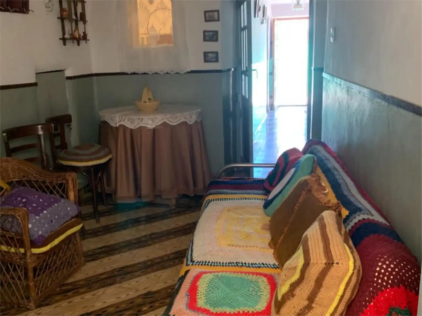 Piso en venta en Calle Hongallega, 6, Fuentes de Carbajal Sala de estar de Piso en venta en Fuentes de Carbajal con Trastero y Amueblado