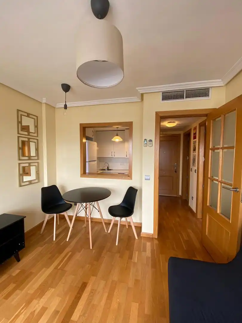 Comedor de Piso de alquiler en  Madrid Capital con Aire acondicionado y Piscina