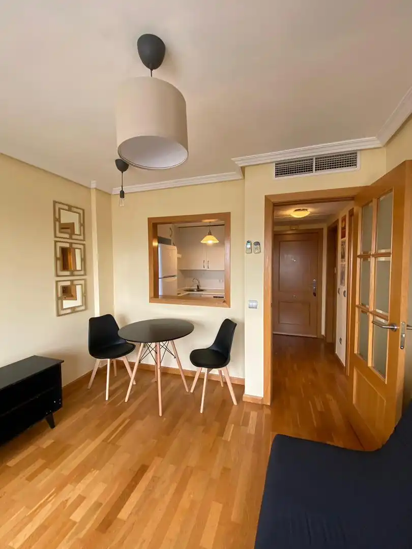 Comedor de Piso de alquiler en  Madrid Capital con Aire acondicionado y Piscina