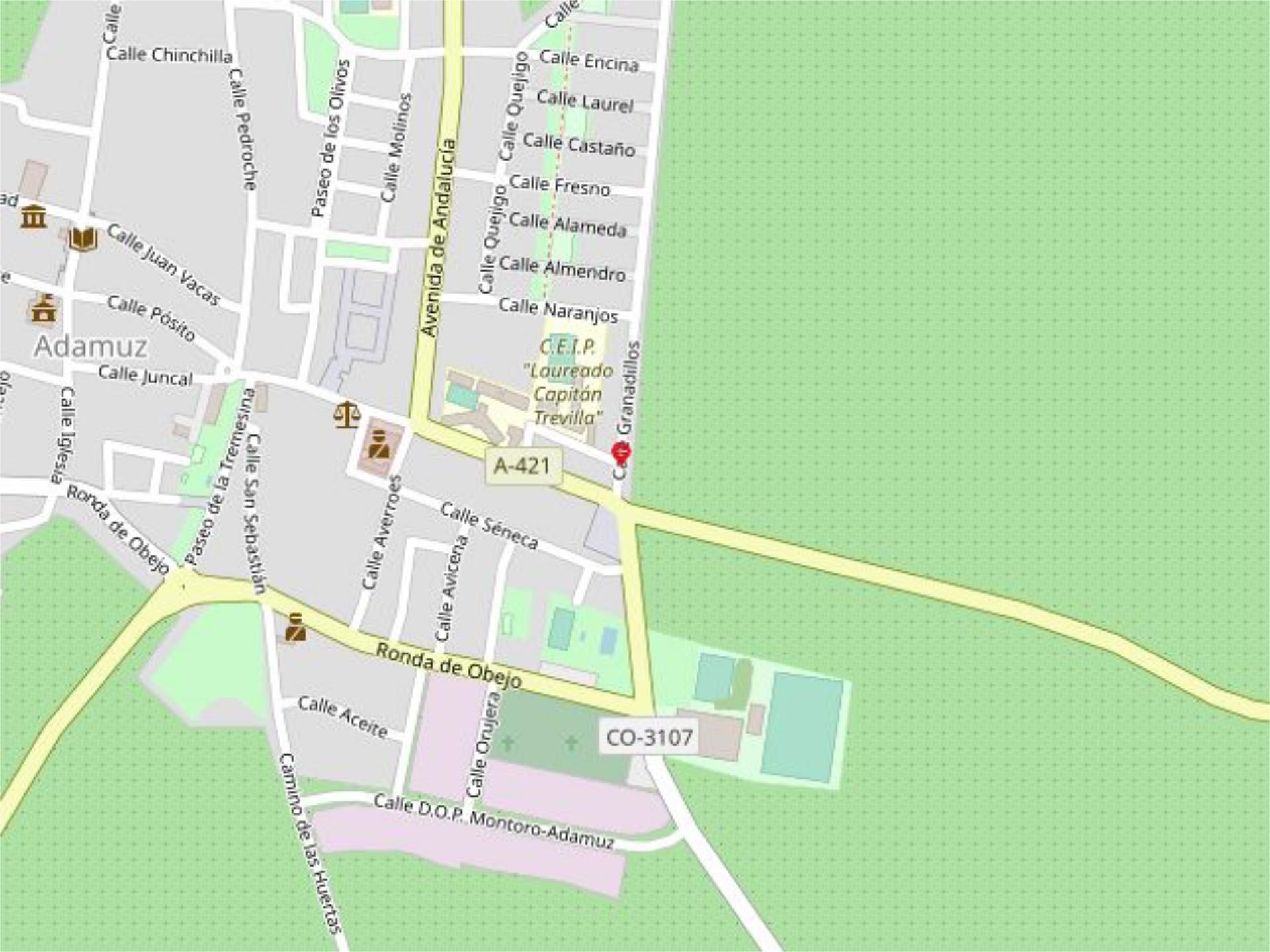 Exterior view of Constructible Land for sale in Adamuz