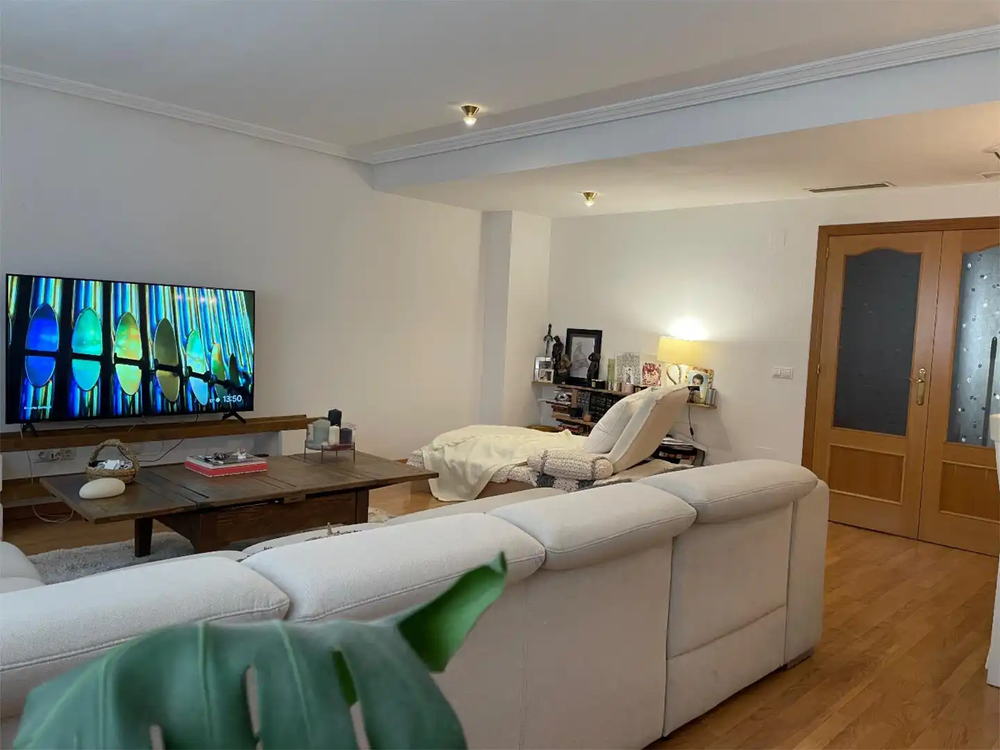 Piso en venta en Calle Francisco Montero Pérez, 81, Los Ángeles Sala de estar de Piso en venta en Alicante / Alacant con Aire acondicionado