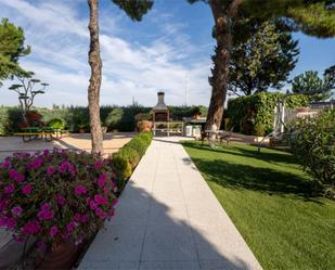 Jardí de Casa o xalet en venda en Las Rozas de Madrid amb Aire condicionat, Terrassa i Piscina