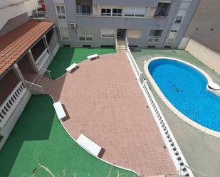 Swimming pool of Flat for sale in Aspe  with Air Conditioner, Terrace and Balcony