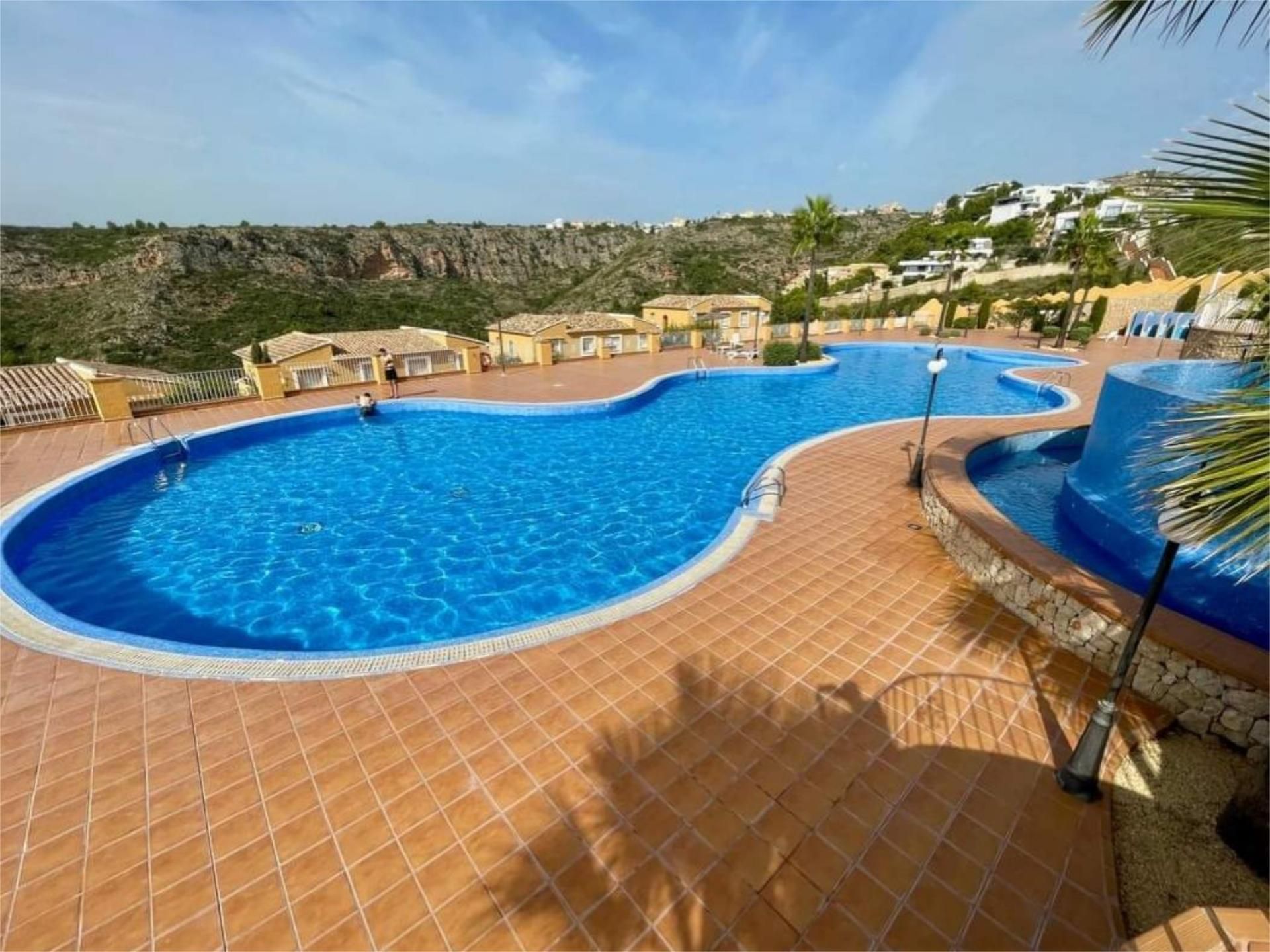Swimming pool of Flat for sale in Benitachell / El Poble Nou de Benitatxell  with Air Conditioner, Heating and Private garden