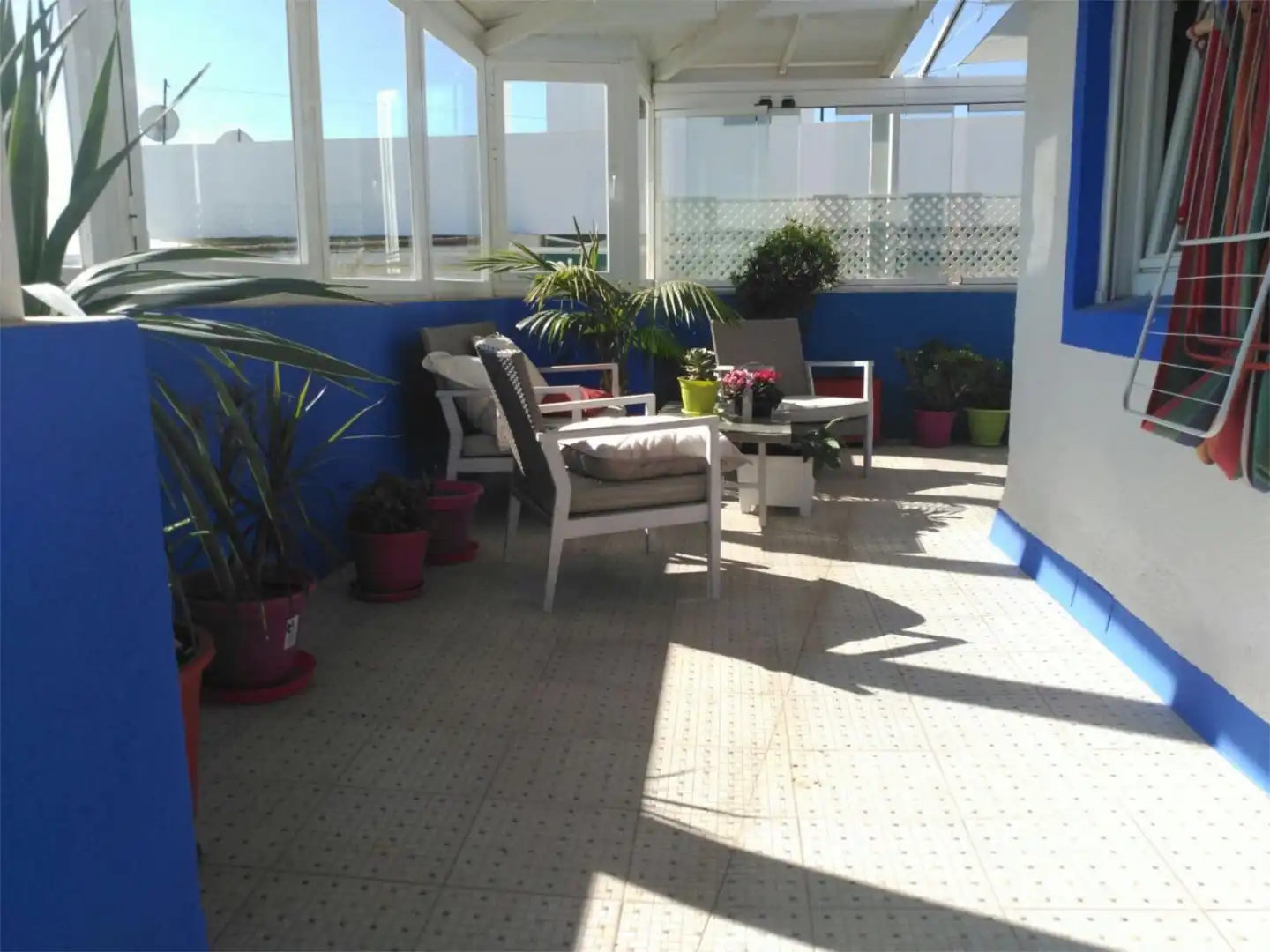 Terrasse von Wohnung zur untervermieten in San Fernando mit Klimaanlage, Heizung und Parkett