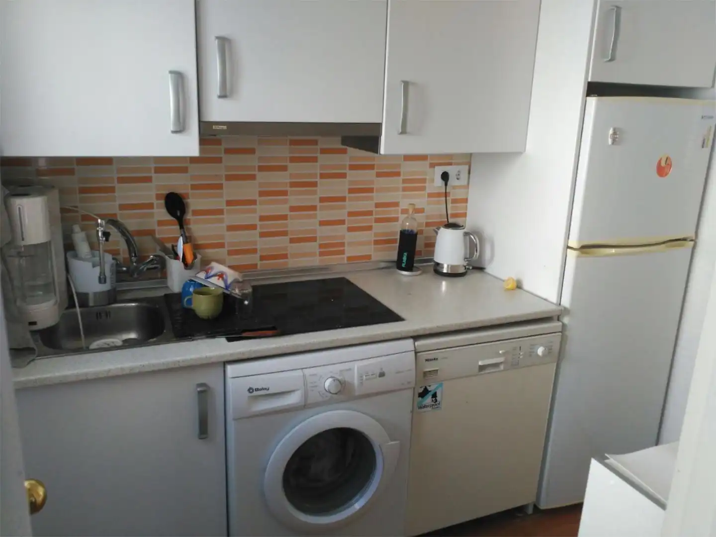 Küche von Wohnung zur untervermieten in San Fernando mit Klimaanlage, Heizung und Parkett
