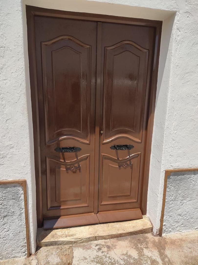 Vista exterior de Casa adosada en venda en Bodonal de la Sierra amb Traster