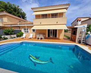 Exterior view of Flat for sale in Calafell  with Air Conditioner, Terrace and Swimming Pool