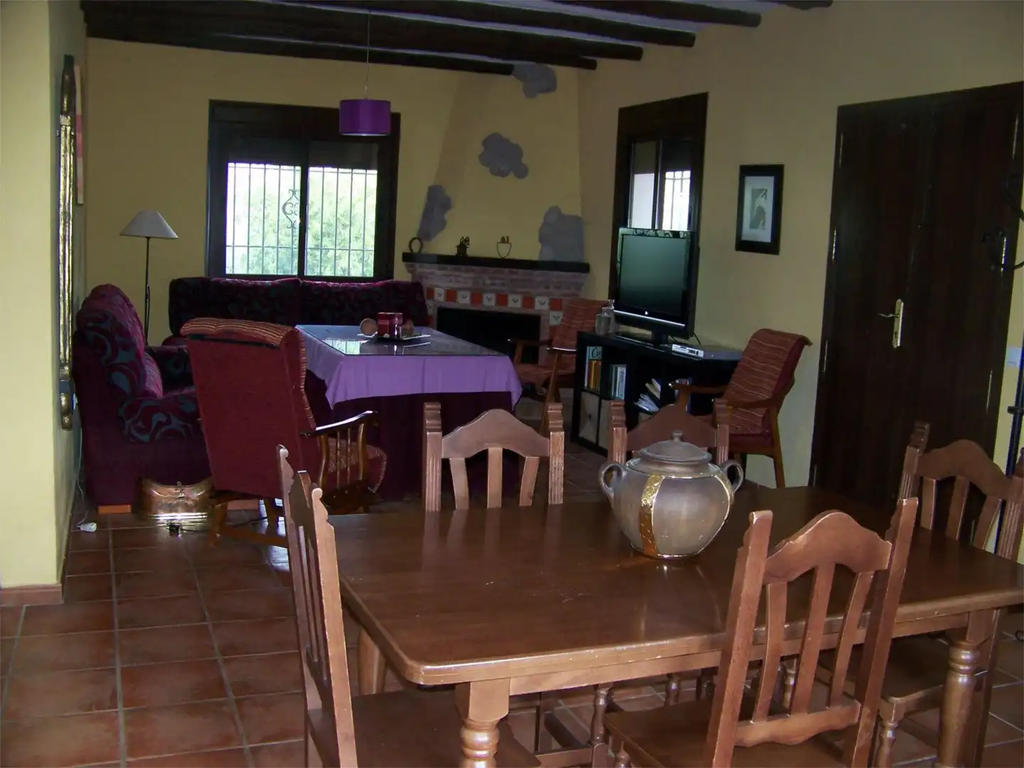 Finca rústica en venda a Diseminado Diseminados, 139, Arriate Menjador de Finca rústica en venda en Arriate amb Aire condicionat, Jardí privat i Terrassa