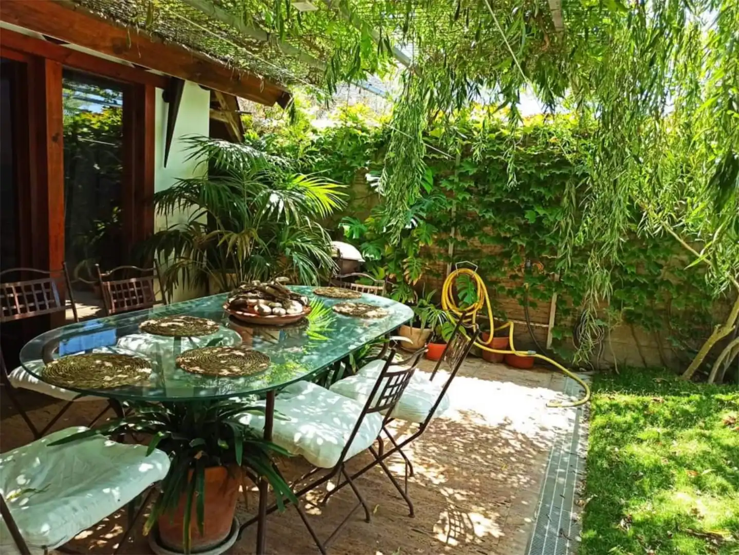 Terraza de Casa o chalet de alquiler en Barbate con Jardín privado, Parquet y Terraza