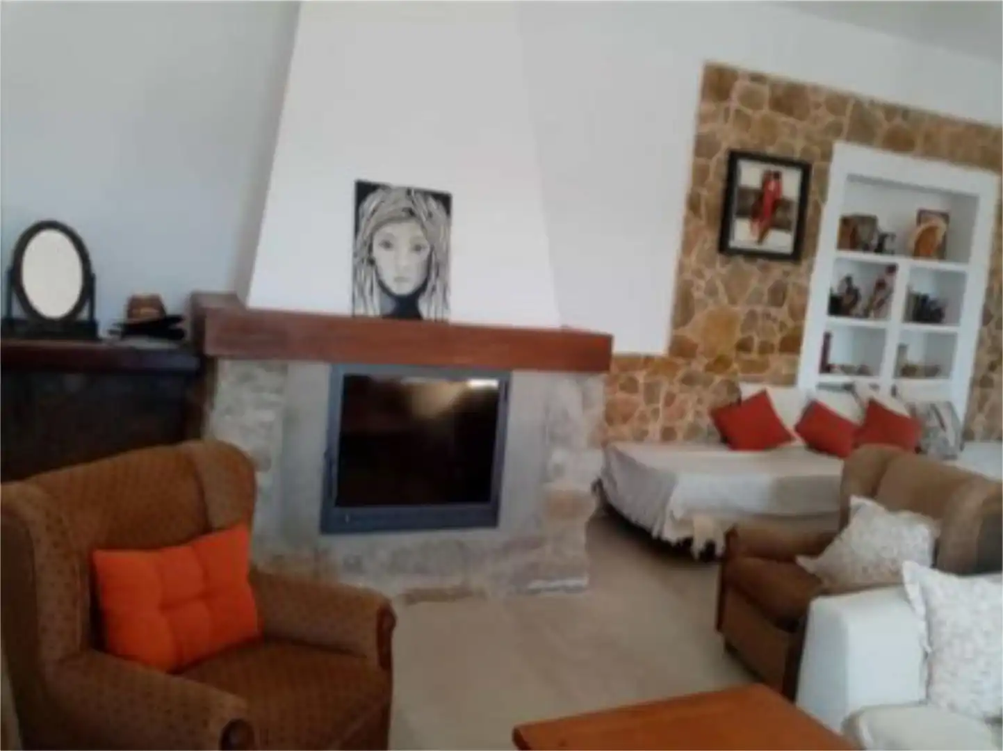 Flat for rent in Paraje los Llanos, 37, Taberno Living room of Flat for rent in Taberno with Heating, Private garden and Terrace