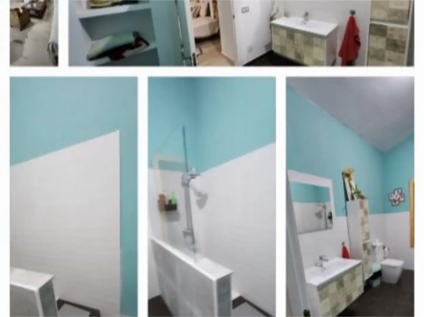 Flat for rent in Paraje los Llanos, 37, Taberno Bathroom of Flat for rent in Taberno with Heating, Private garden and Terrace