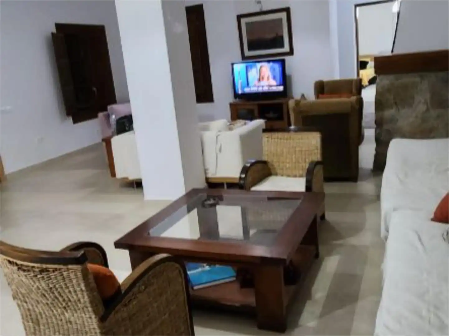 Flat for rent in Paraje los Llanos, 37, Taberno Living room of Flat for rent in Taberno with Heating, Private garden and Terrace