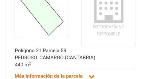 Terreno en venta en Barrio el Bardalon, 17b, Revilla, Camargo - imagen 3 Foto 3 de Terreno en venta en Barrio el Bardalon, 17b, Revilla, Camargo