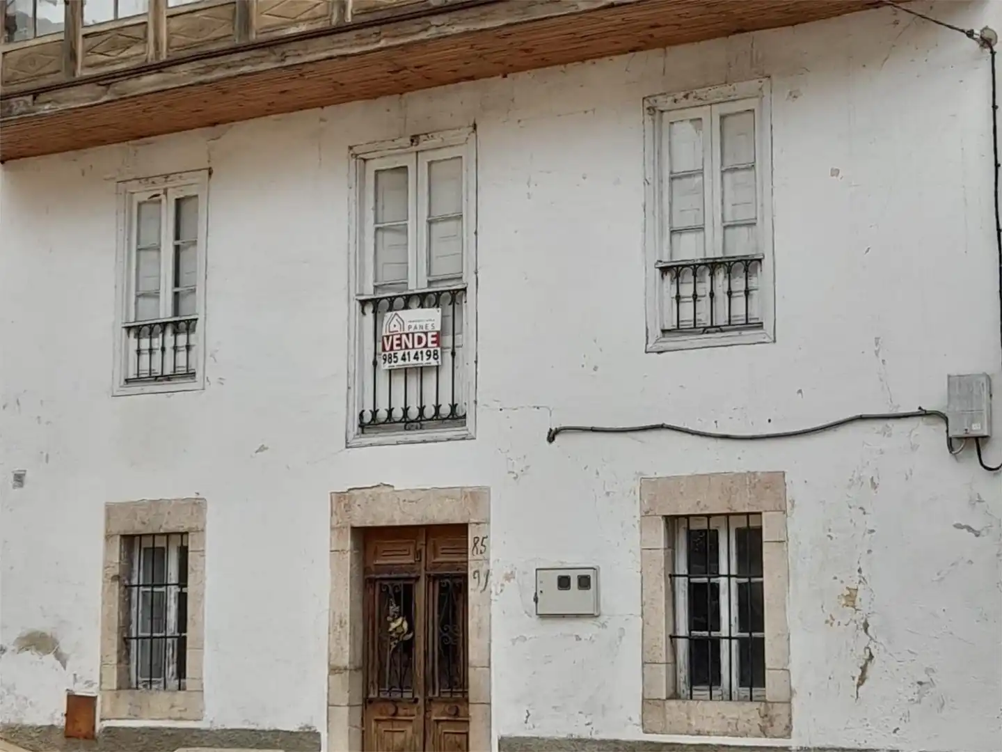 Casa adosada en venda a AS-114, 33, Peñamellera Alta Vista exterior de Casa adosada en venda en Peñamellera Alta amb Balcó