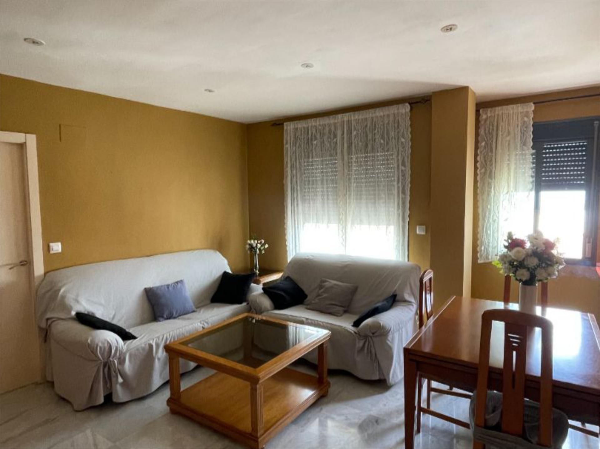 Living room of Flat for sale in Alcaudete  with Air Conditioner and Balcony