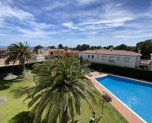 Vista exterior de Pis de lloguer en Mont-roig del Camp amb Aire condicionat, Calefacció i Terrassa