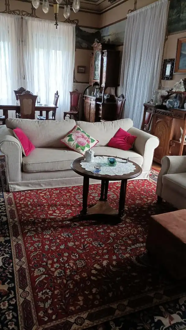 Sala d'estar de Casa o xalet de lloguer en Pravia amb Calefacció, Jardí privat i Parquet