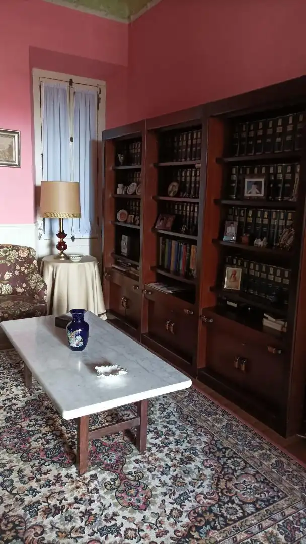 Sala d'estar de Casa o xalet de lloguer en Pravia amb Calefacció, Jardí privat i Parquet