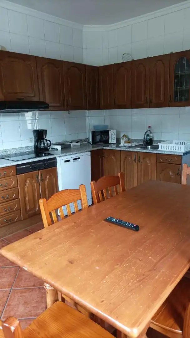 Cuina de Casa o xalet de lloguer en Pravia amb Calefacció, Jardí privat i Parquet