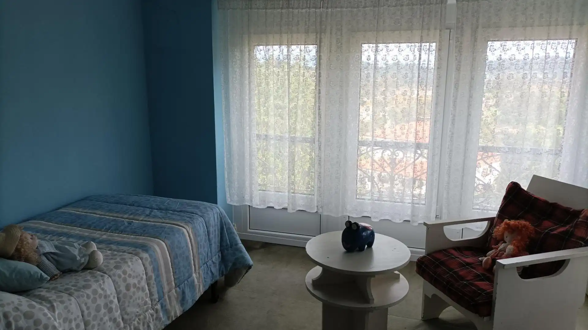 Dormitori de Casa o xalet de lloguer en Pravia amb Calefacció, Jardí privat i Parquet