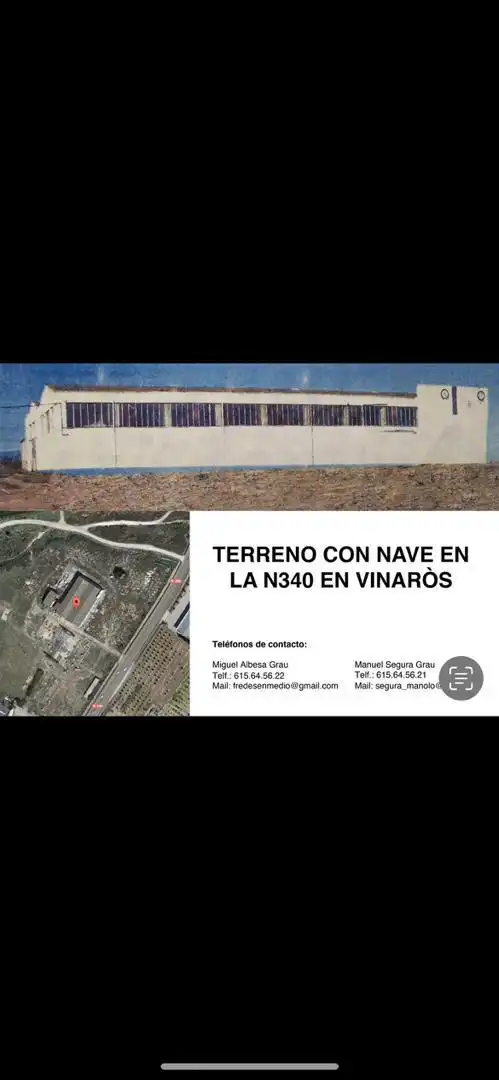Nave industrial en venta en Vinaròs