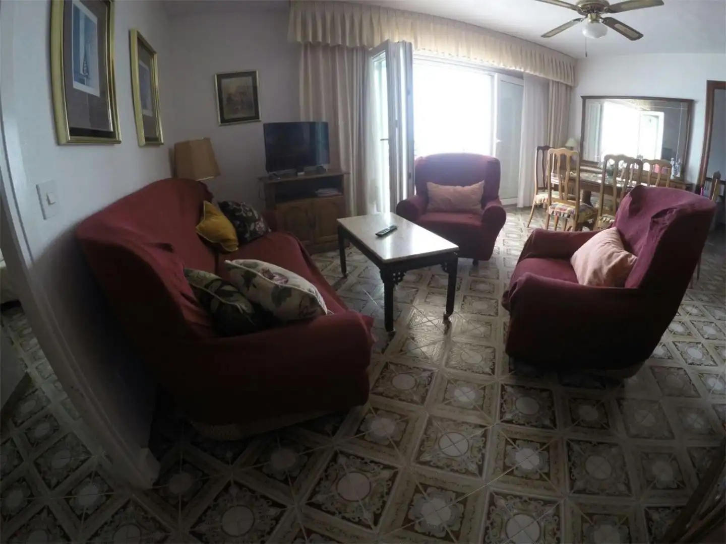 Living room of Flat for rent in La Manga del Mar Menor  with Terrace, Swimming Pool and Furnished