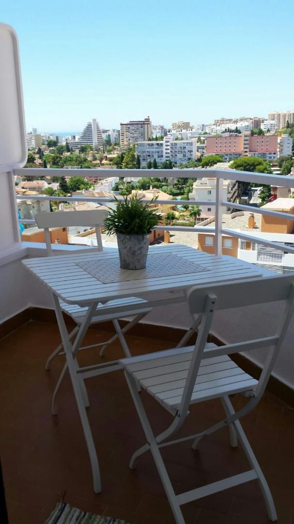 Terrace of Flat for sale in Benalmádena  with Terrace, Swimming Pool and Furnished