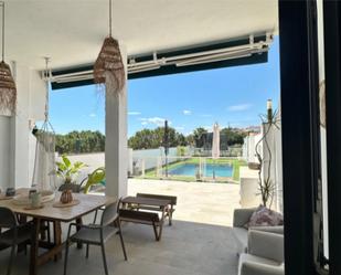 Terrace of House or chalet for sale in Rincón de la Victoria  with Air Conditioner, Terrace and Swimming Pool