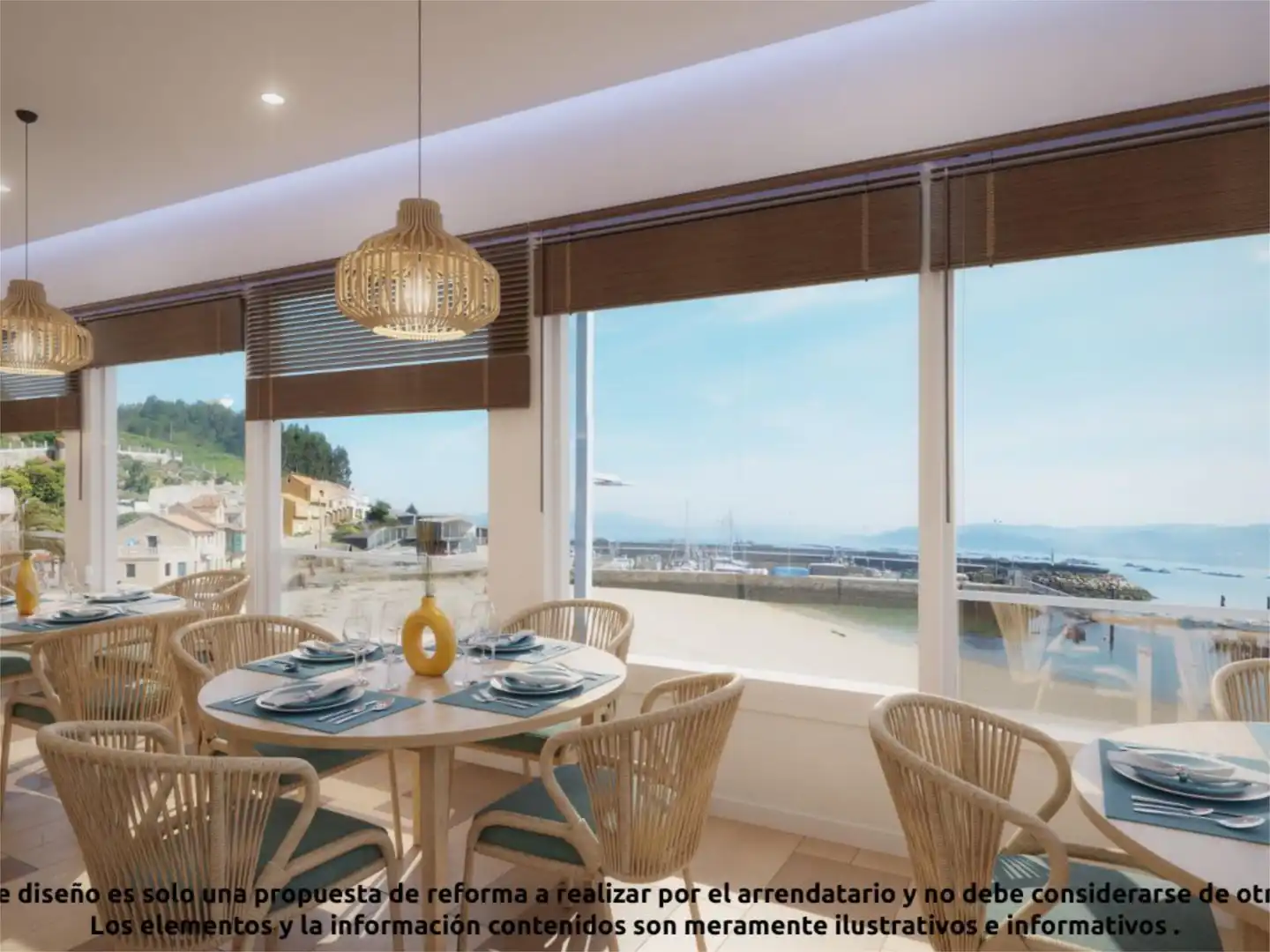 Commercial properties for rent in Praia de Beluso, 27, Bueu Dining room of Commercial properties for rent in Bueu with Air Conditioner and Heating
