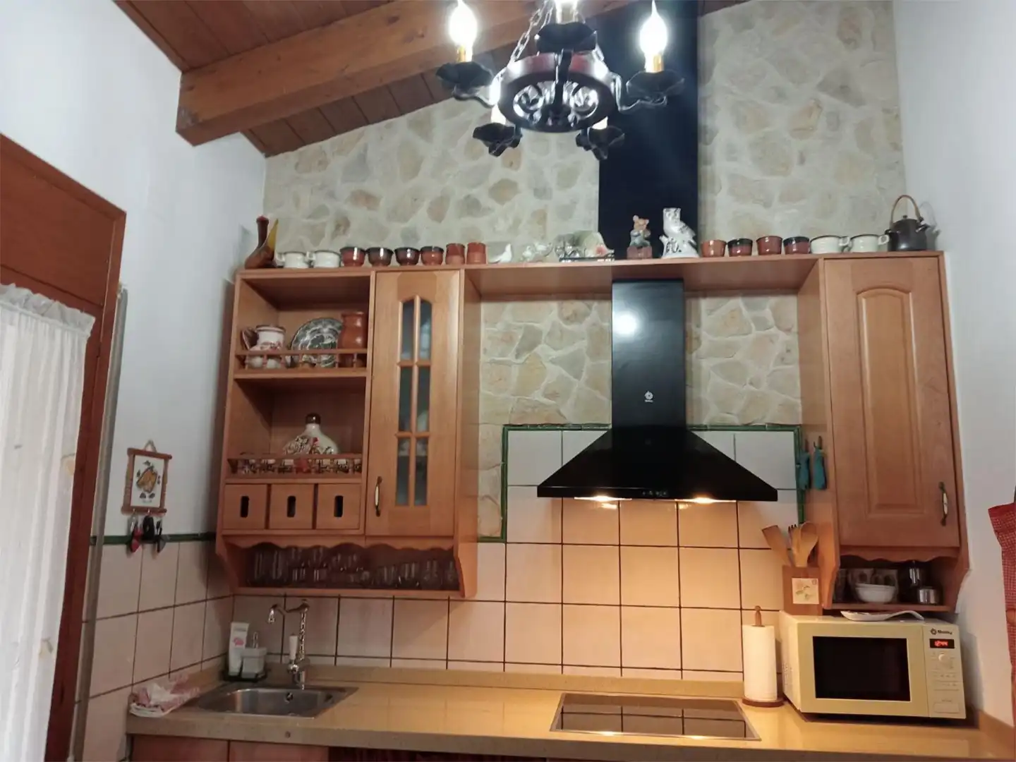 Piso en venta en Calle Constitucion, 1, Castellote Cocina de Piso en venta en Castellote con Aire acondicionado, Calefacción y Jardín privado