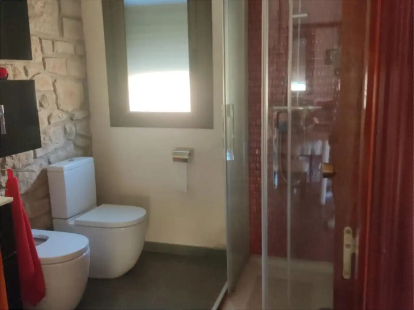 Country house zum Verkauf in Carrer del Franc, 69, La Pobla de Cérvoles Badezimmer von Country house zum Verkauf in La Pobla de Cérvoles mit Klimaanlage, Heizung und Privatgarten