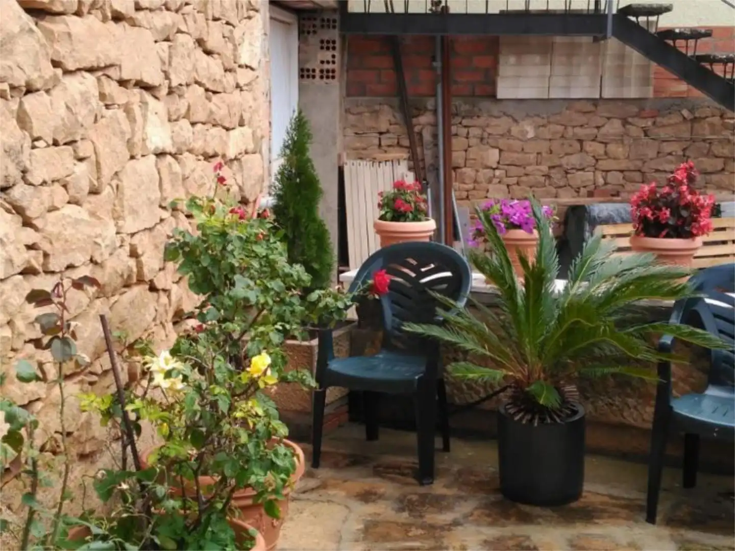 Country house zum Verkauf in Carrer del Franc, 69, La Pobla de Cérvoles Terrasse von Country house zum Verkauf in La Pobla de Cérvoles mit Klimaanlage, Heizung und Privatgarten