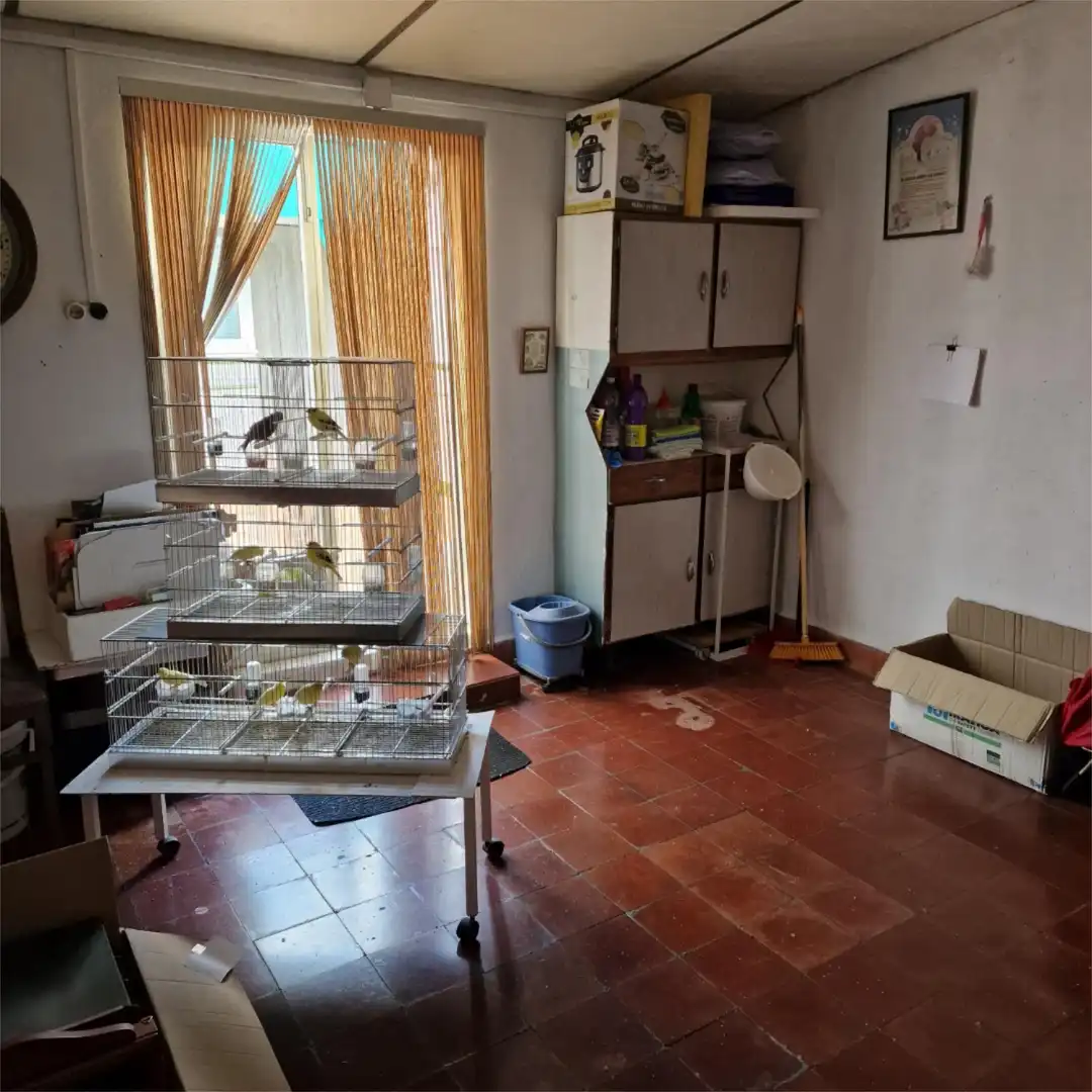 Kitchen of Flat for sale in Almendralejo  with Terrace, Furnished and Oven