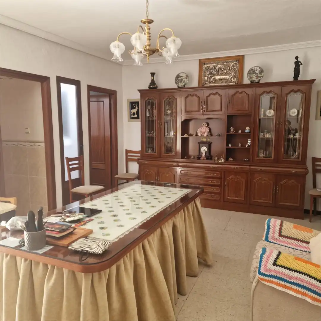 Dining room of Flat for sale in Almendralejo  with Terrace, Furnished and Oven