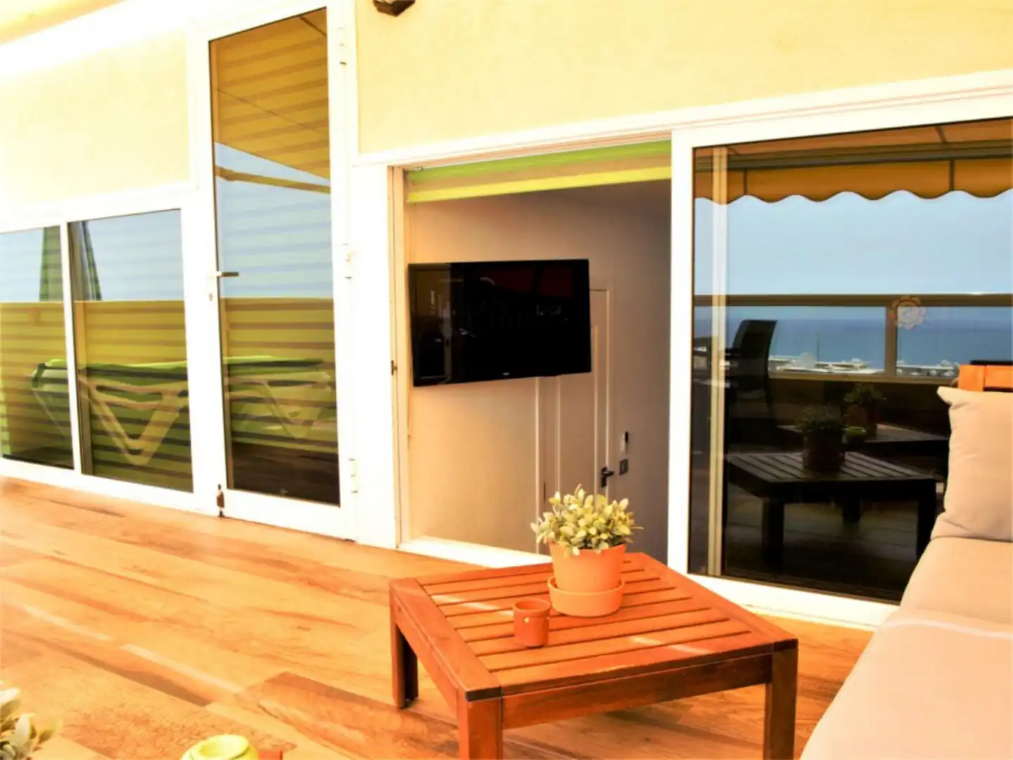 Wohnung zum Verkauf in Avenida Marítima Acantilados de los Gigantes, 71, Acantilados de Los Gigantes Terrasse von Wohnung zum Verkauf in Santiago del Teide mit Klimaanlage, Terrasse und Abstellraum