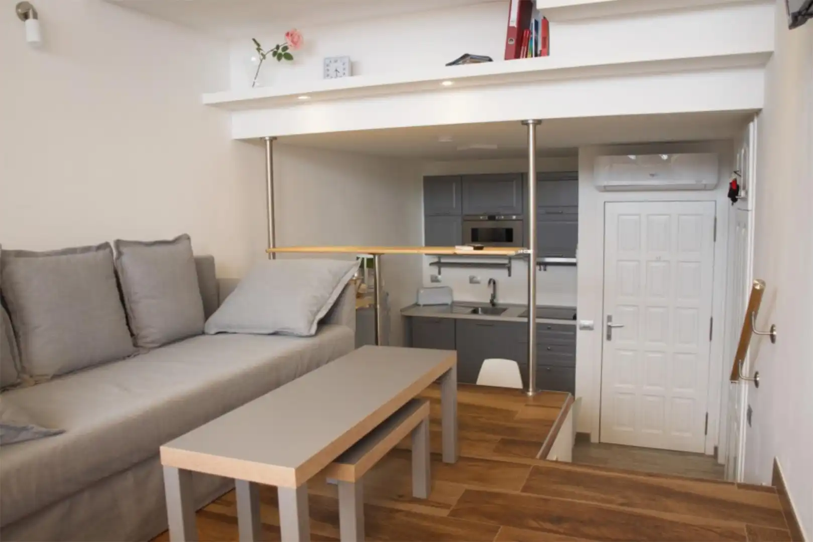 Wohnung zum Verkauf in Avenida Marítima Acantilados de los Gigantes, 71, Acantilados de Los Gigantes Wohnzimmer von Wohnung zum Verkauf in Santiago del Teide mit Klimaanlage, Terrasse und Abstellraum