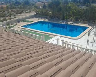 Swimming pool of Single-family semi-detached for sale in Elche / Elx  with Terrace and Swimming Pool