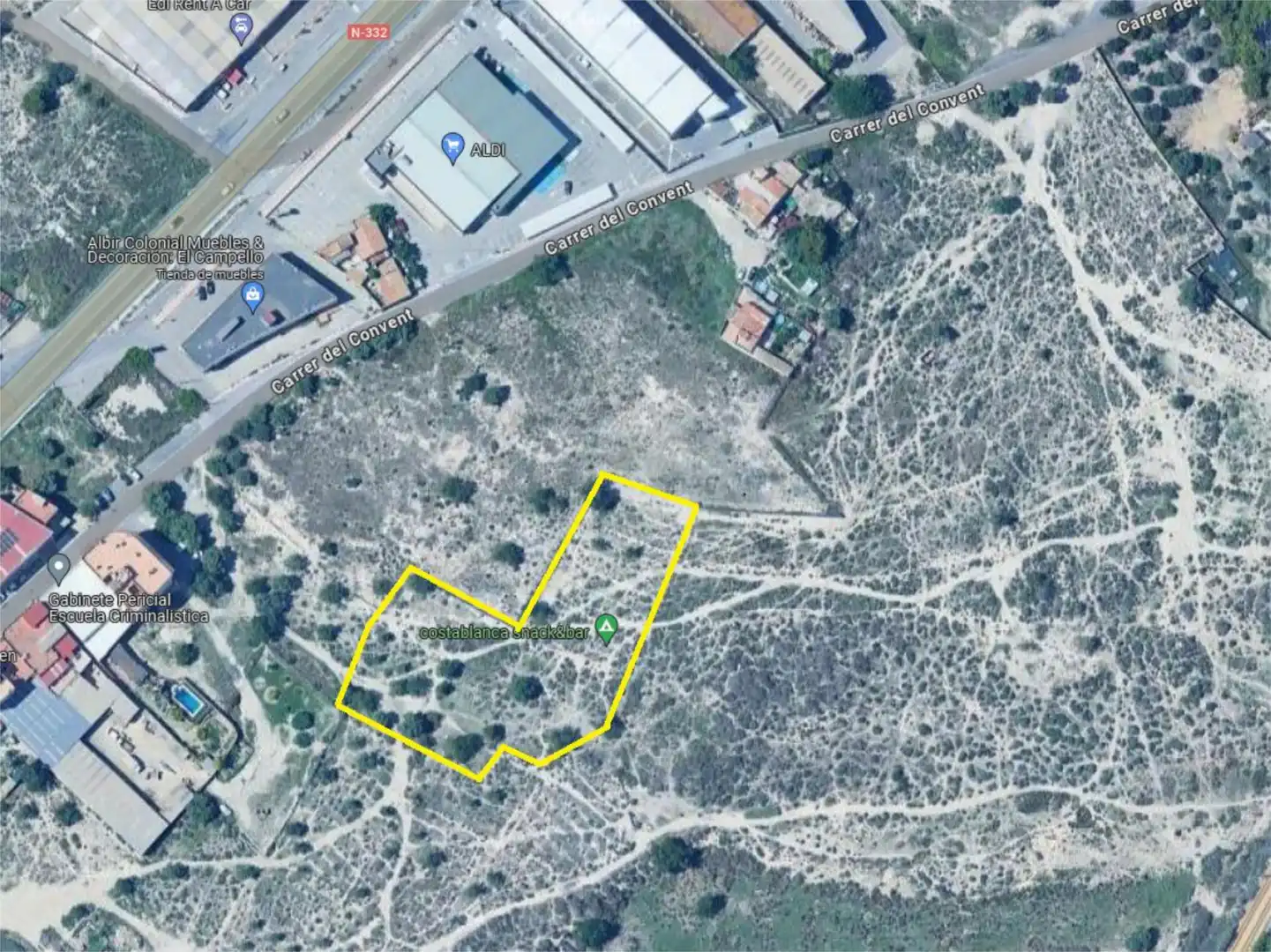 Terreno en venta en Diseminado Afueras, 61, Campello pueblo Terreno en venta en El Campello