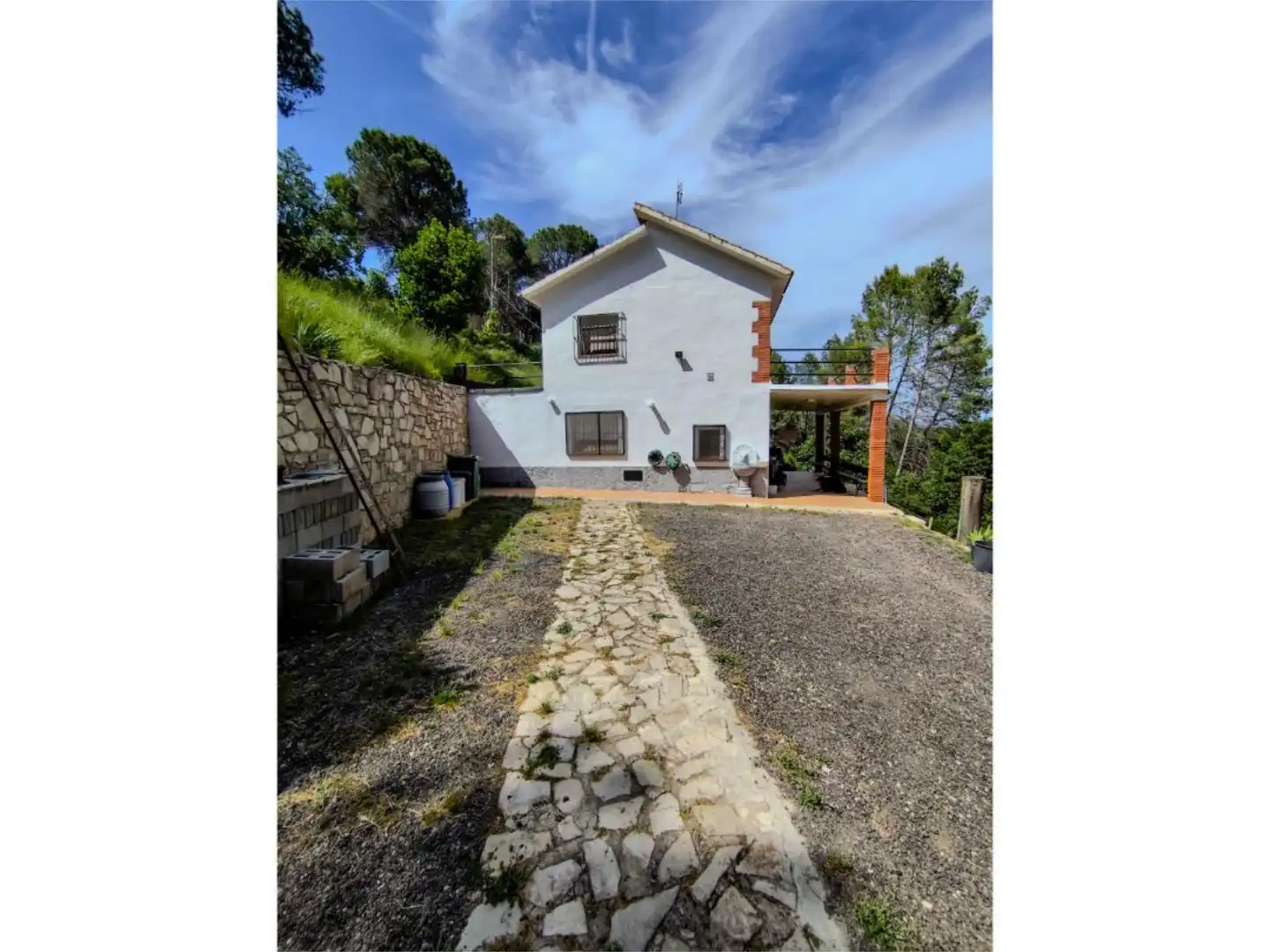 Exterior view of Houses for sale in Sant Salvador de Guardiola  with Terrace and Swimming Pool