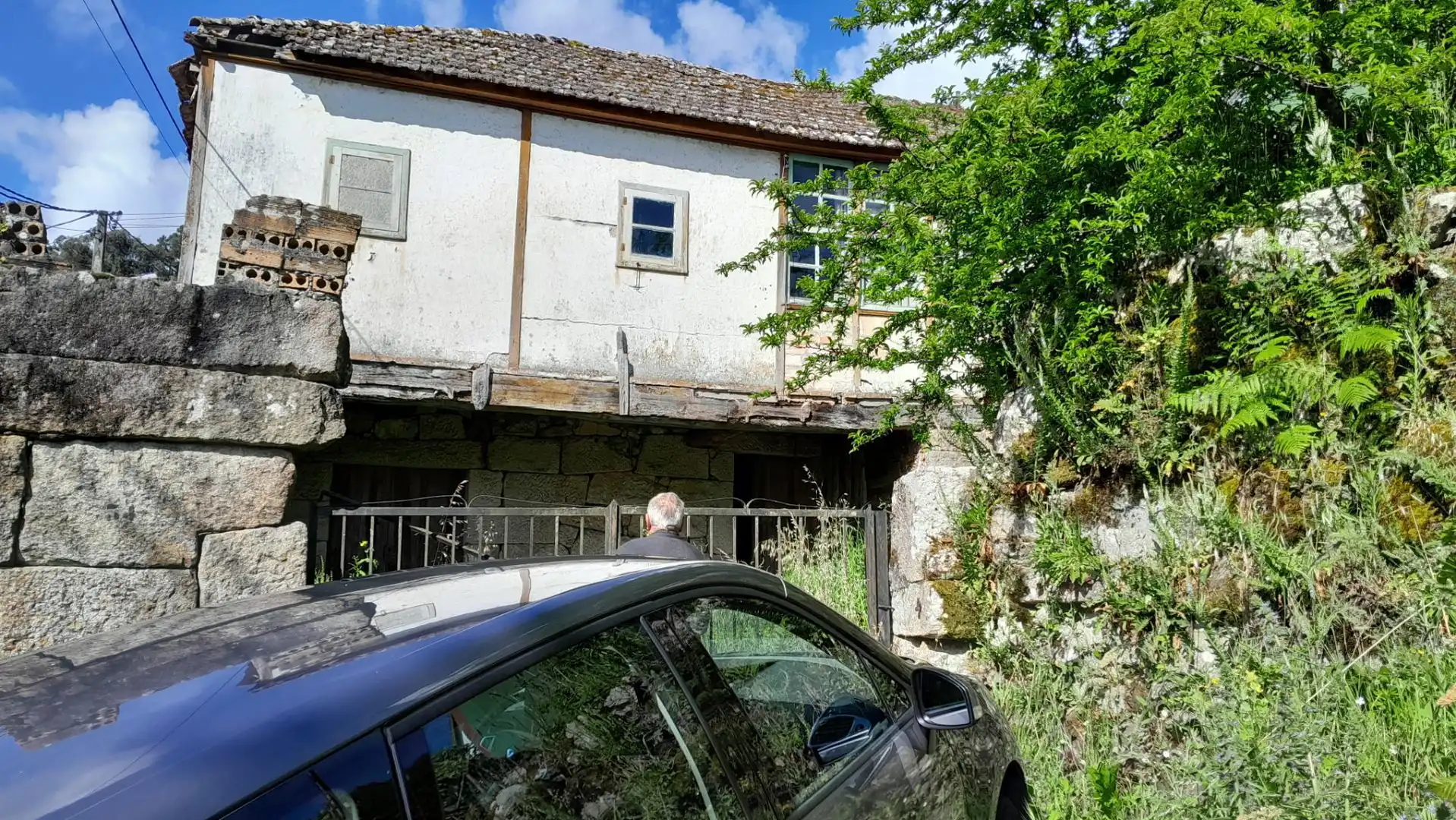 Vista exterior de Finca rústica en venta en Melón con Jardín privado