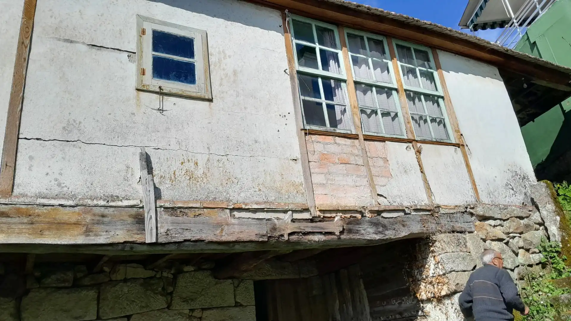 Vista exterior de Finca rústica en venta en Melón con Jardín privado