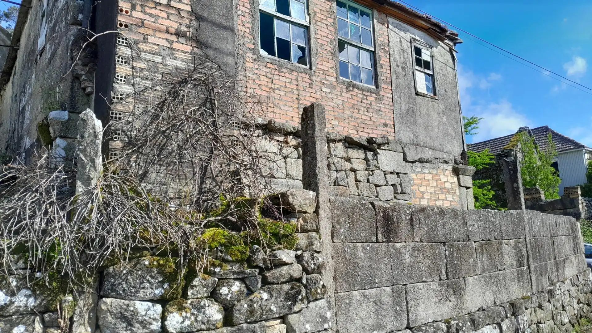 Vista exterior de Finca rústica en venta en Melón con Jardín privado
