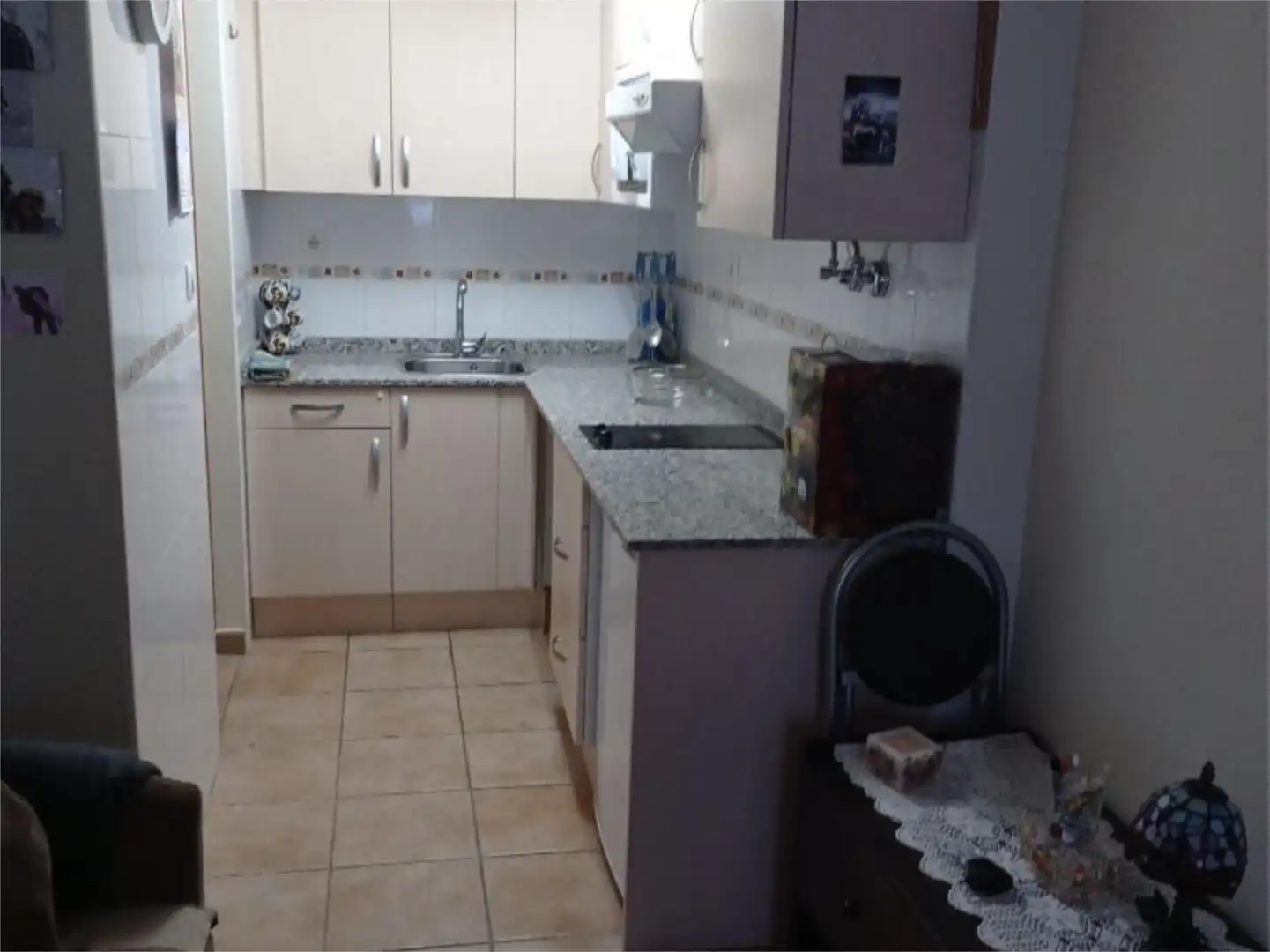 Piso en venta en Urbanizacion Piedras, Puebla de Lillo Cocina de Piso en venta en Puebla de Lillo con Calefacción, Trastero y Amueblado