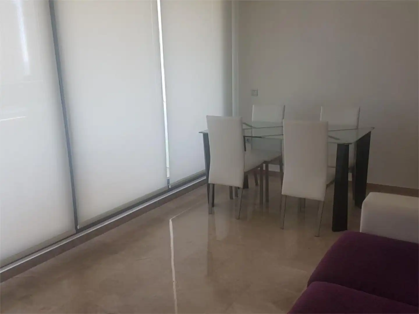 Menjador de Pis de lloguer en Benidorm amb Aire condicionat, Terrassa i Piscina