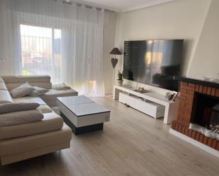 Living room of Single-family semi-detached for sale in Vícar  with Air Conditioner, Heating and Private garden